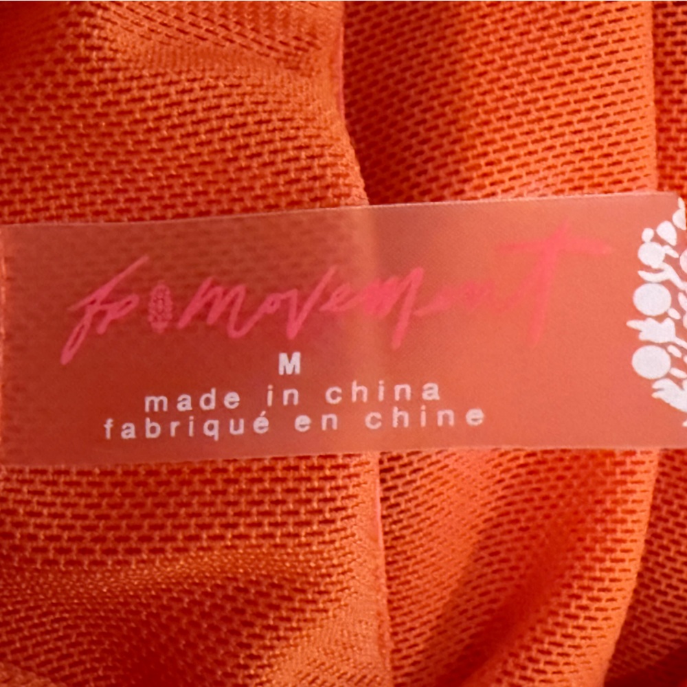 FP Movement The Way Home Romper - Orange - Picture 7 of 7